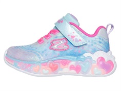 Skechers sneakers blue with mermaid and lights